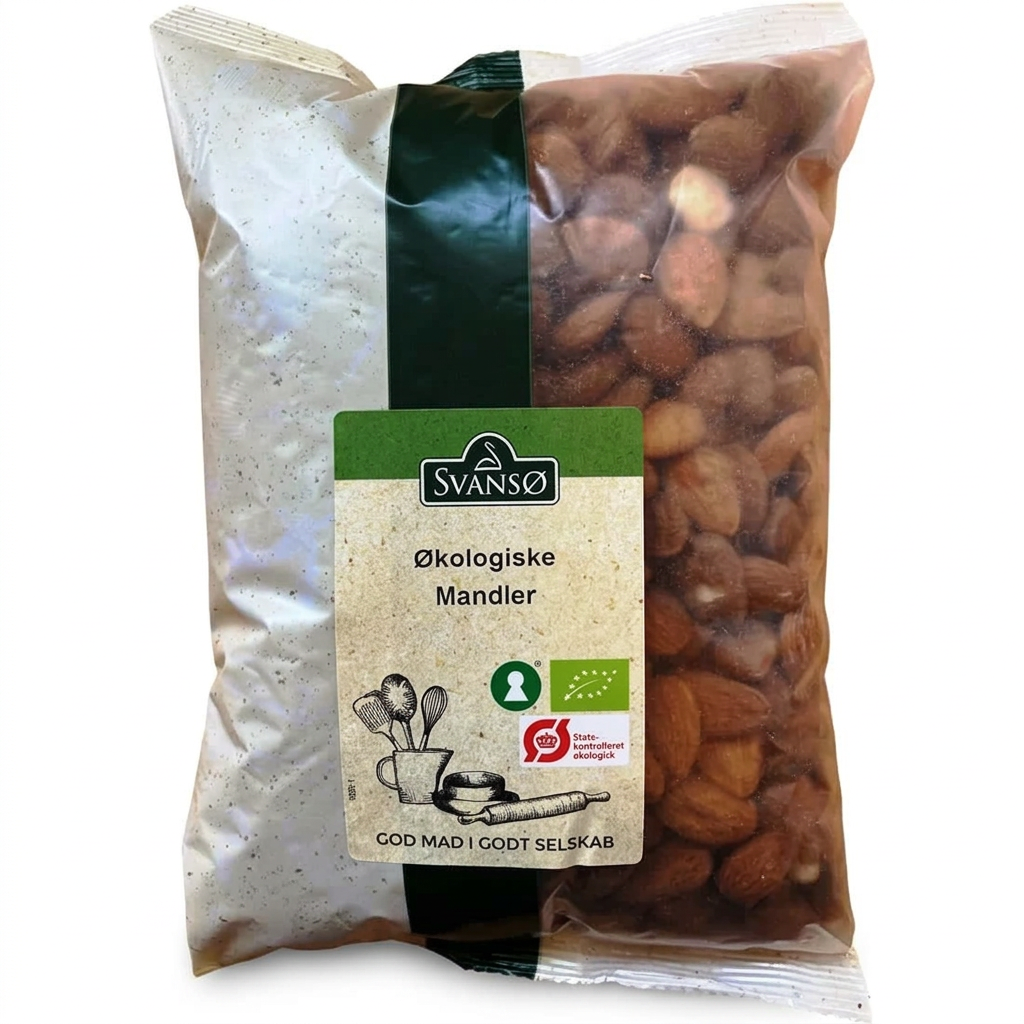 Mandler Svansø, økologiske, 1 kg