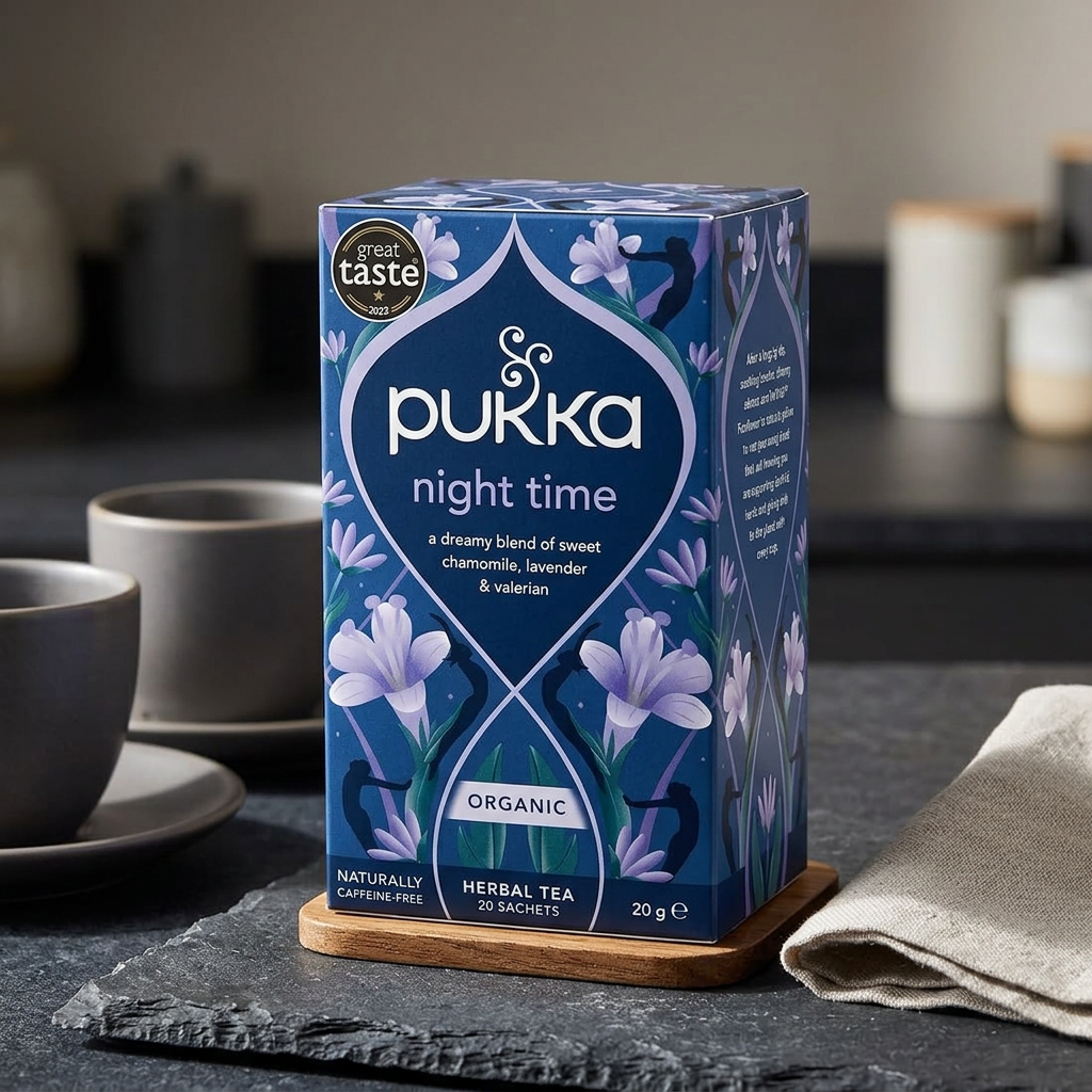 Urtete Pukka Night Time økologisk, 20 breve, 20 g