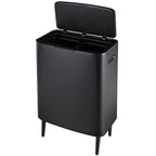 Laguna Affaldssystem 2×30 L Sort – Smart sortering med Push‑låg