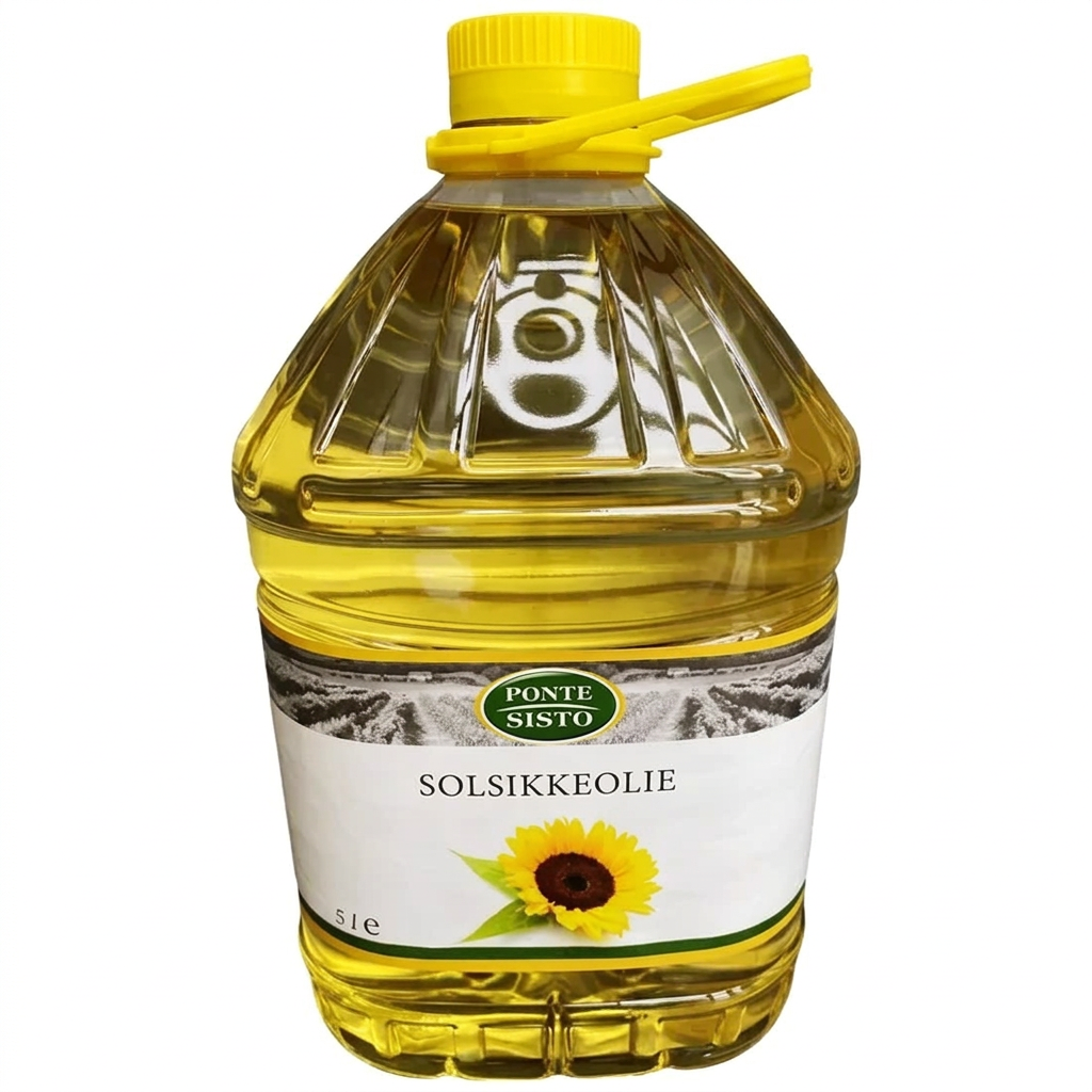 Solsikkeolie Ponte Sisto, 5 liter