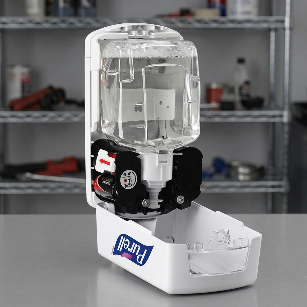 Motor til Purell LTX-dispenser, ombytning 1 til 1