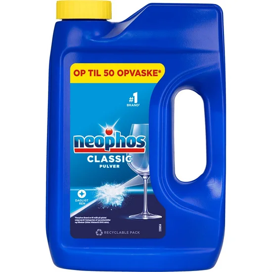 Opvaskepulver Neophos 60 vaske 1 kg