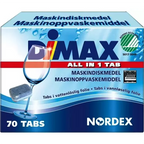 Opvasketabs Dimax Svanemærkede 1x70 stk