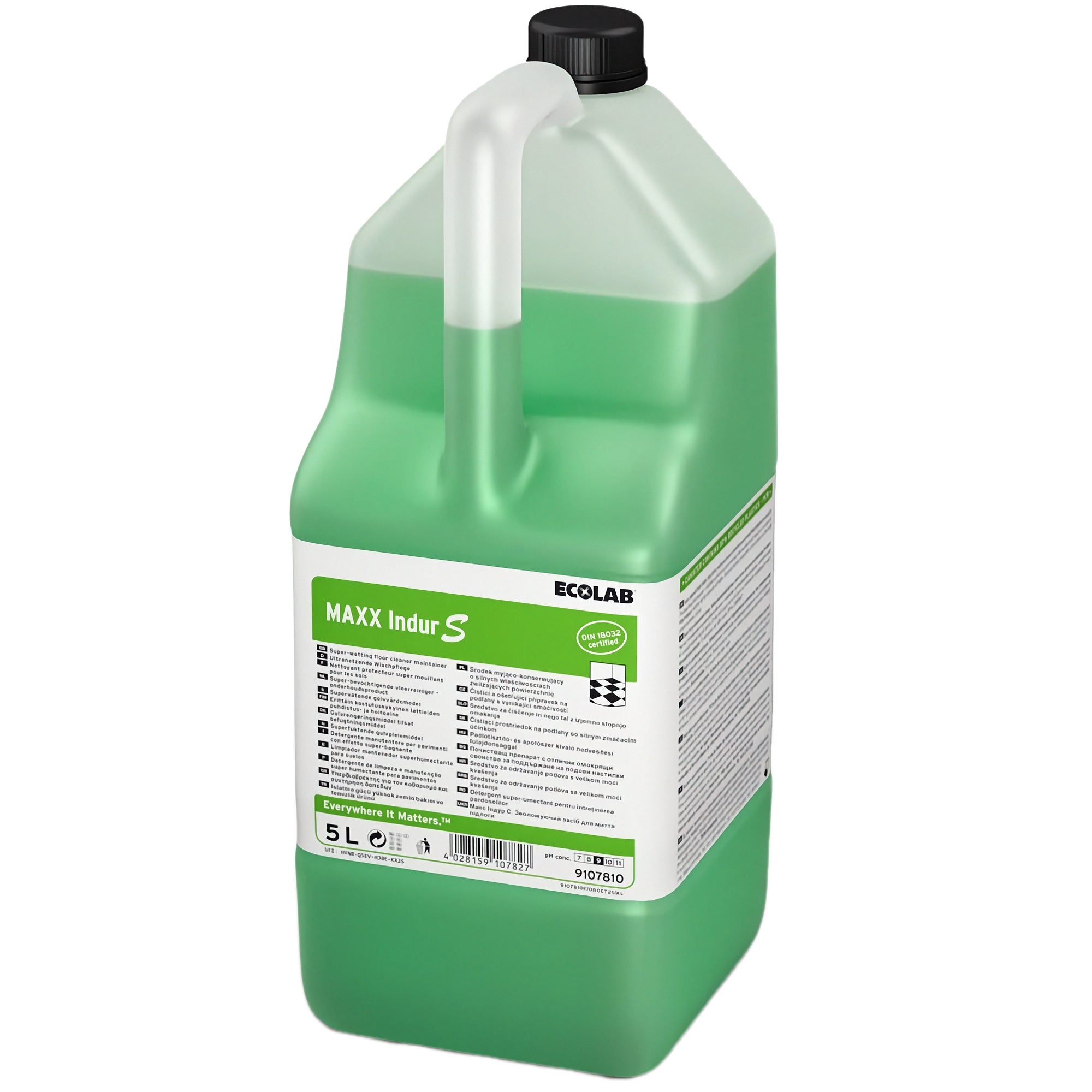 Maxx Indur S 2x5L Ecolab – koncentreret Ecolabel gulvpleje
