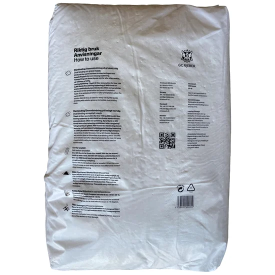 Vejsalt magnesiumchlorid 25 kg.