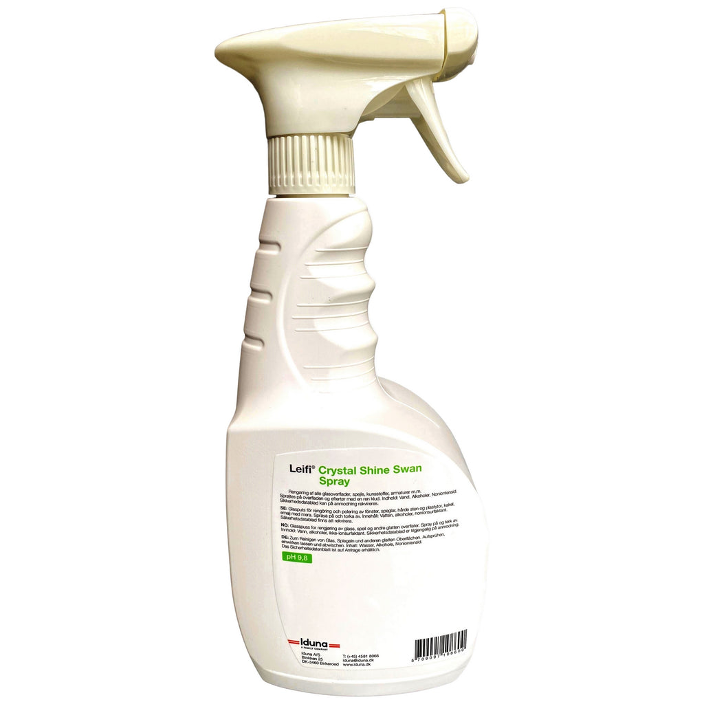 Glasrens Klar til Brug Skumspray Svanemærket 750ml 1 stk Set bagfra
