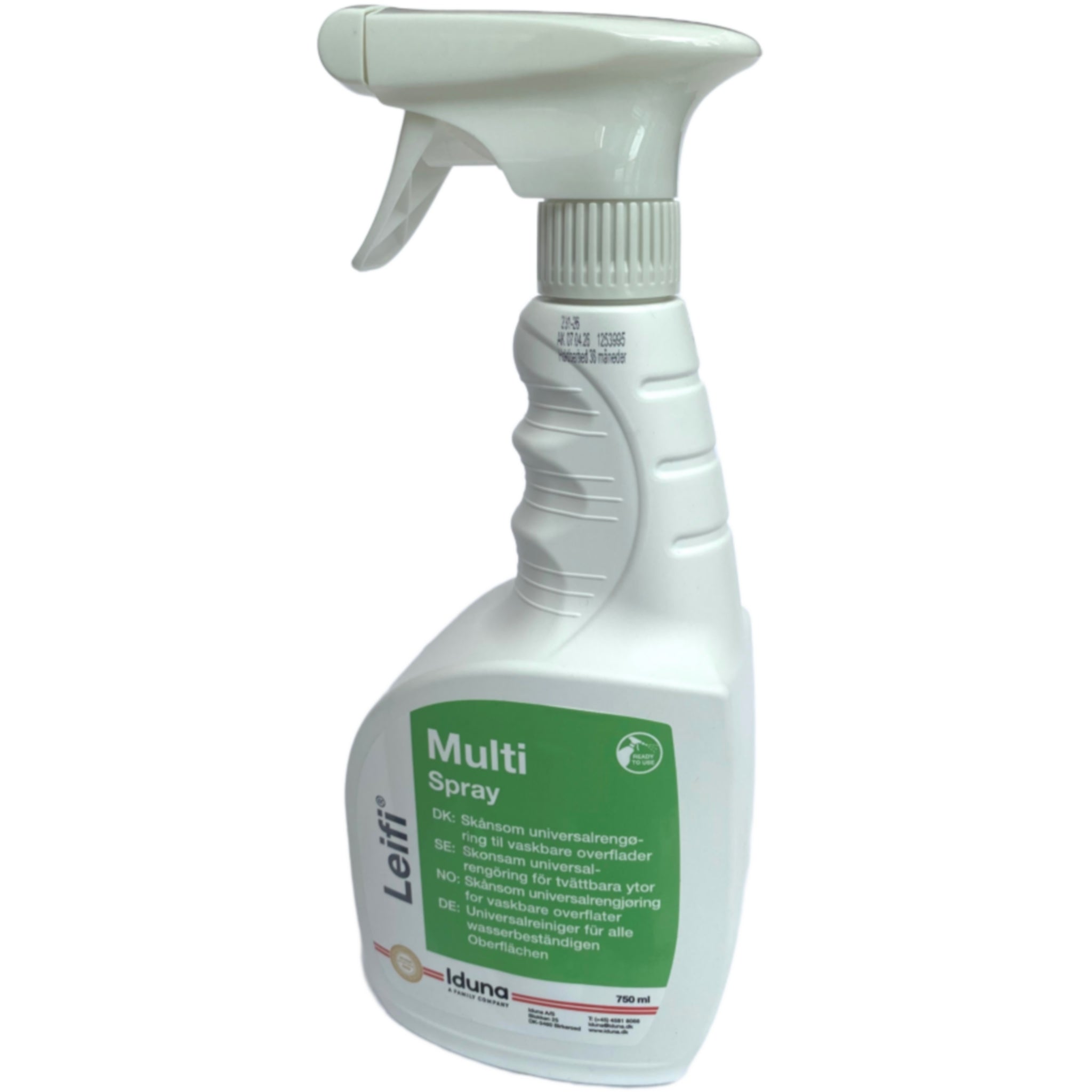 Universalrengøring Leifi MultiSpray Klar til Brug 750ml
