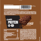Corny Protein Crunch&Cream Chocolate 24x35g Bagsiden Indhold