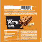Corny Protein Crunch&Cream Caramel Nougat 24x35g Bagside med Indhold