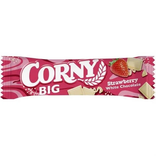 Corny müslibar Strawberry White Chocolate 1x24 stk