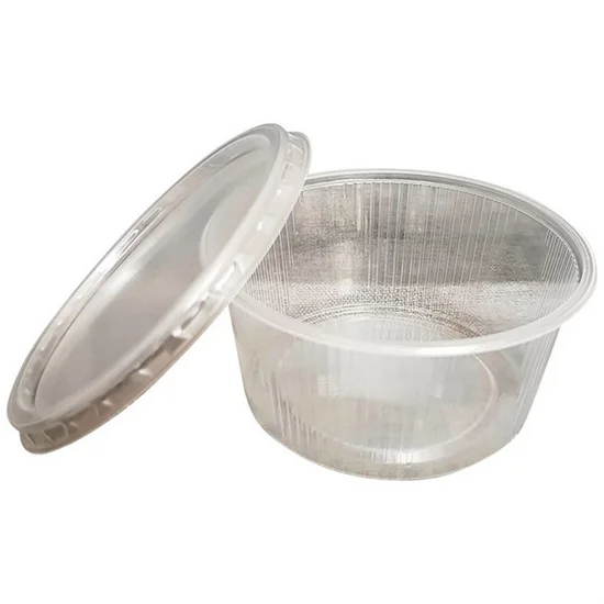 Salatskåle 1300ml Rund Brun Ø185x70mm 1x50 stk