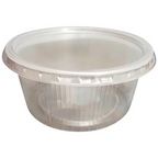 Salatskåle 1300ml Rund Brun Ø185x70mm 1x50 stk