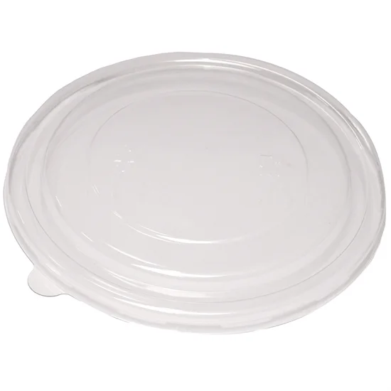 Låg til Salatskåle 1300ml Rund Klar Pet Ø185 50 stk