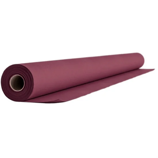 Rulledug Luksus Airlaid som stof 1,2 x 25m Blomme