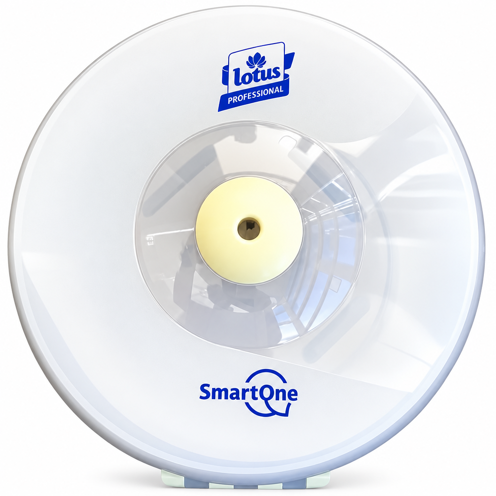 Toiletpapirdispenser SmartOne Mini T9, hvid, enkelt rulle