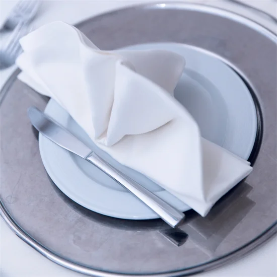 Servietter Tablesmart Airlaid Som Stof Hvide 50 stk