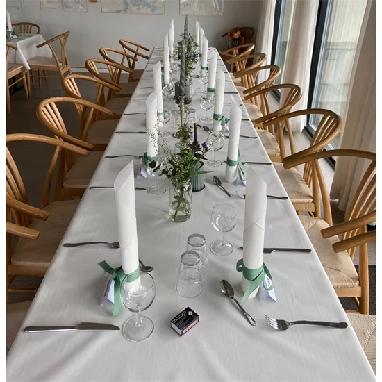 Servietter Tablesmart Airlaid Som Stof Hvide 50 stk