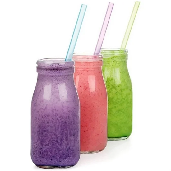 Sugerør Plast Genanvendelige Sistema 6 stk