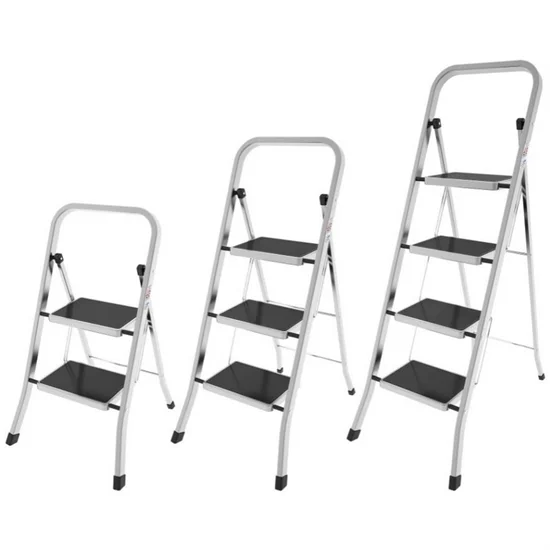 Trappestige Alu med 2 Trin