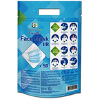 Mundbind med elastik 3-lags IIR Godkendte 50 stk DATOVARE