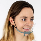 Mundvisir til hagen & elastik 1 stk.