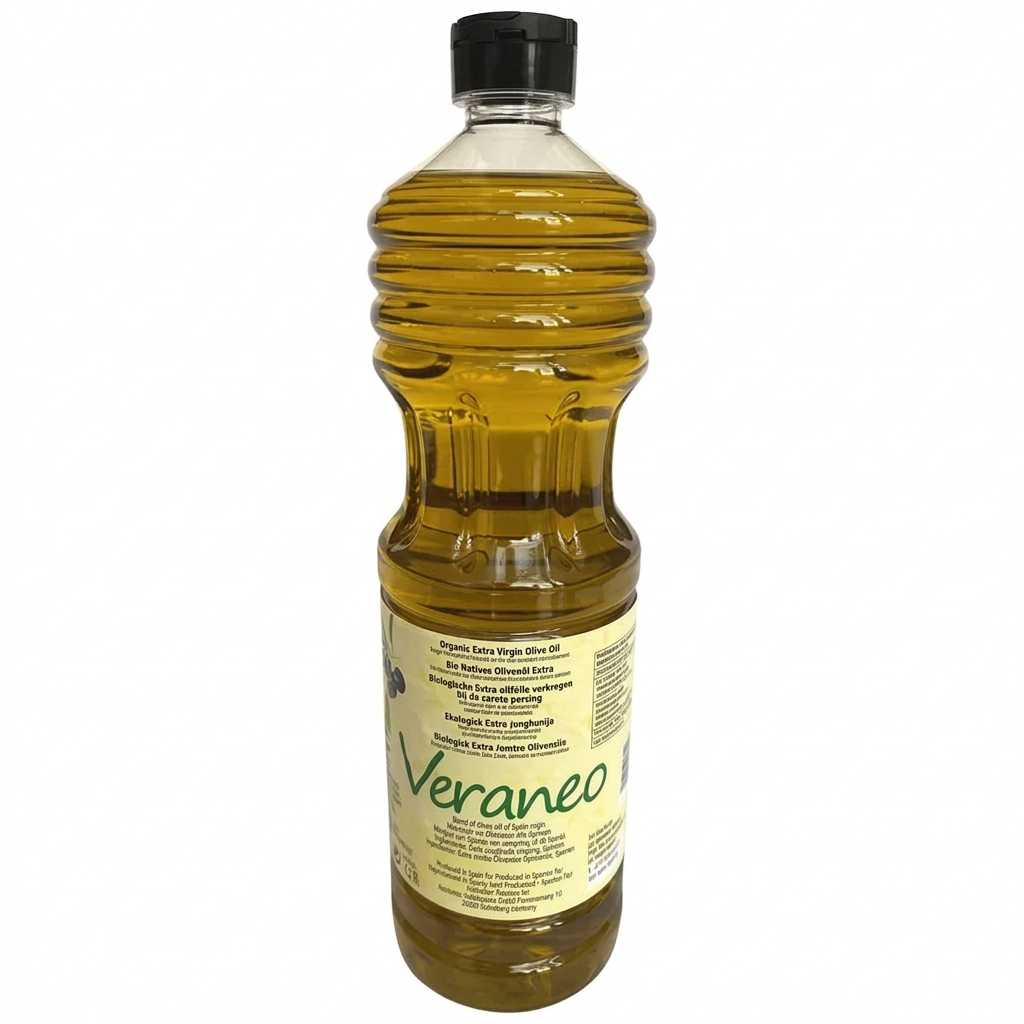 Olivenolie Veraneo, ekstra jomfru, økologisk, 1 liter