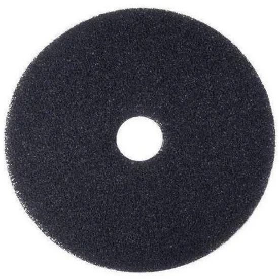 Rondeller str 17 SORT meget hård 5 stk