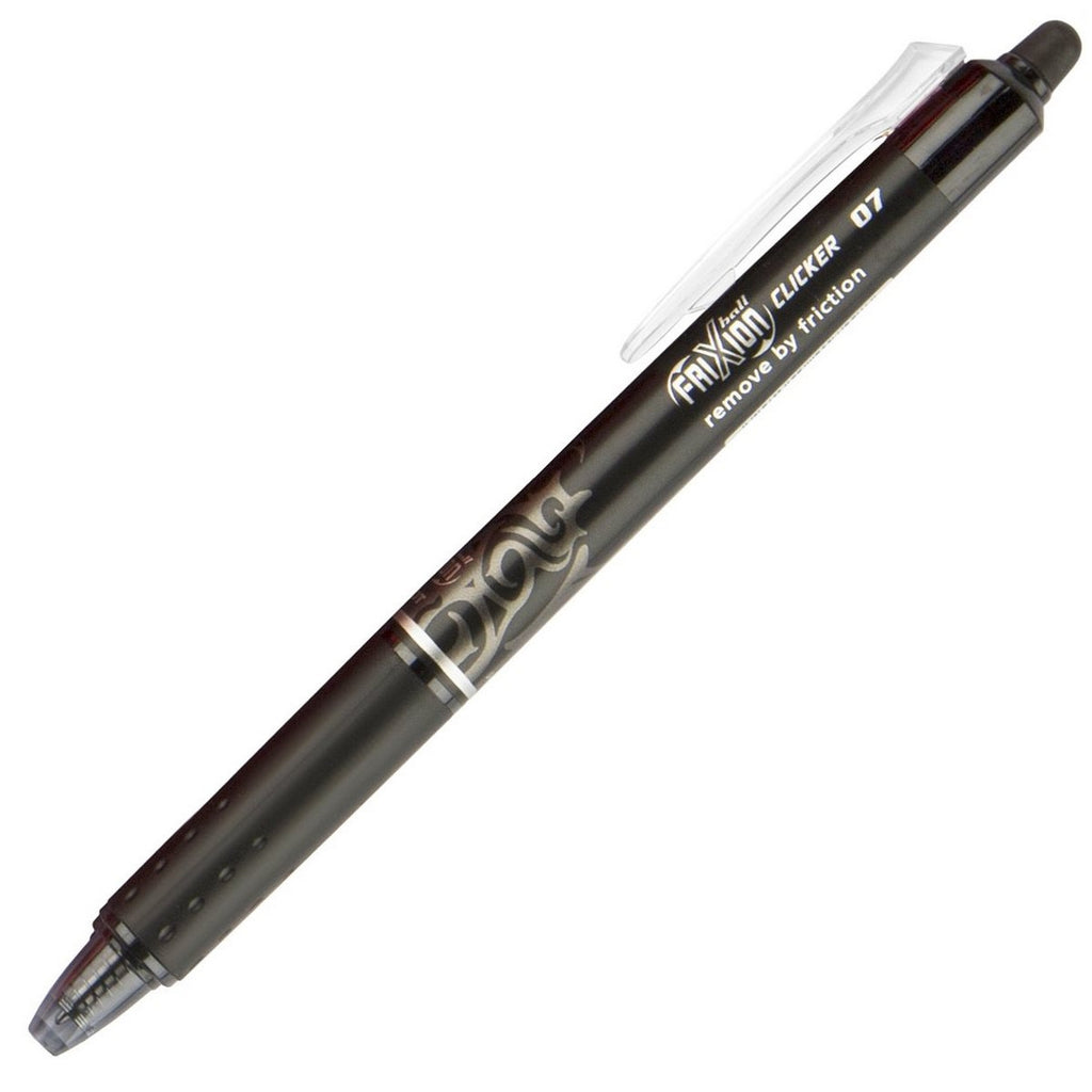 Pilot FriXion kuglepen 0,7 mm sort, 1 stk.