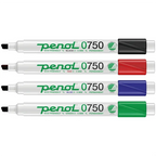 Permanent Marker RØD Penol 750 Medium Eco 10 stk
