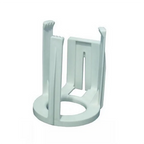 Toiletbørste holder til væg Hvid