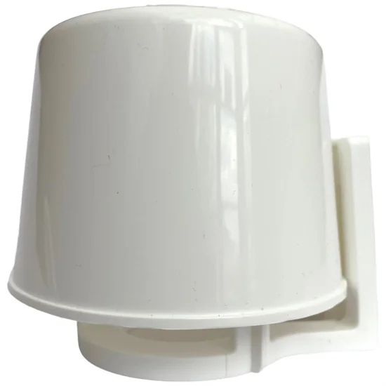 Toiletbørste holder til væg Hvid