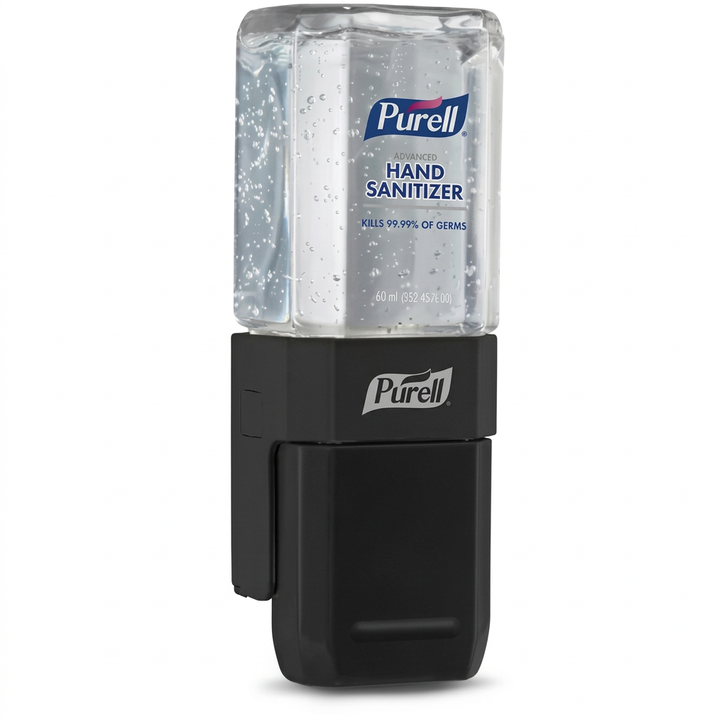 Hånddesinfektionsstartsæt Purell ES1, sort, 450 ml