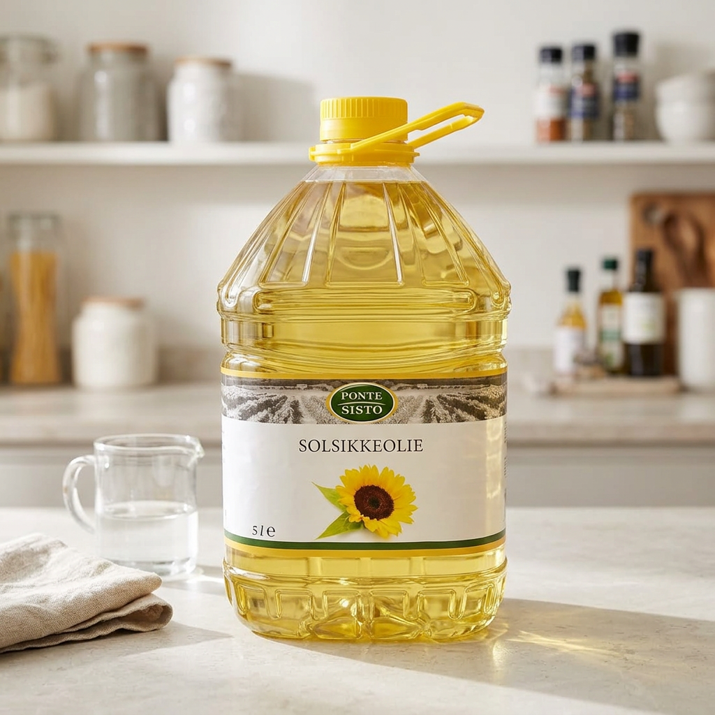 Solsikkeolie Ponte Sisto, 5 liter
