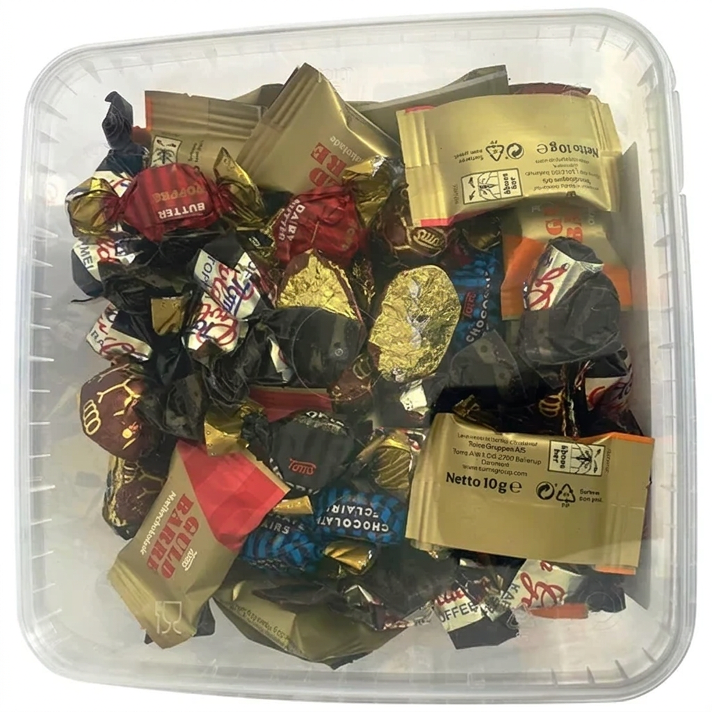 Chokolade Toms Festival Mix 800 g, 1 bøtte