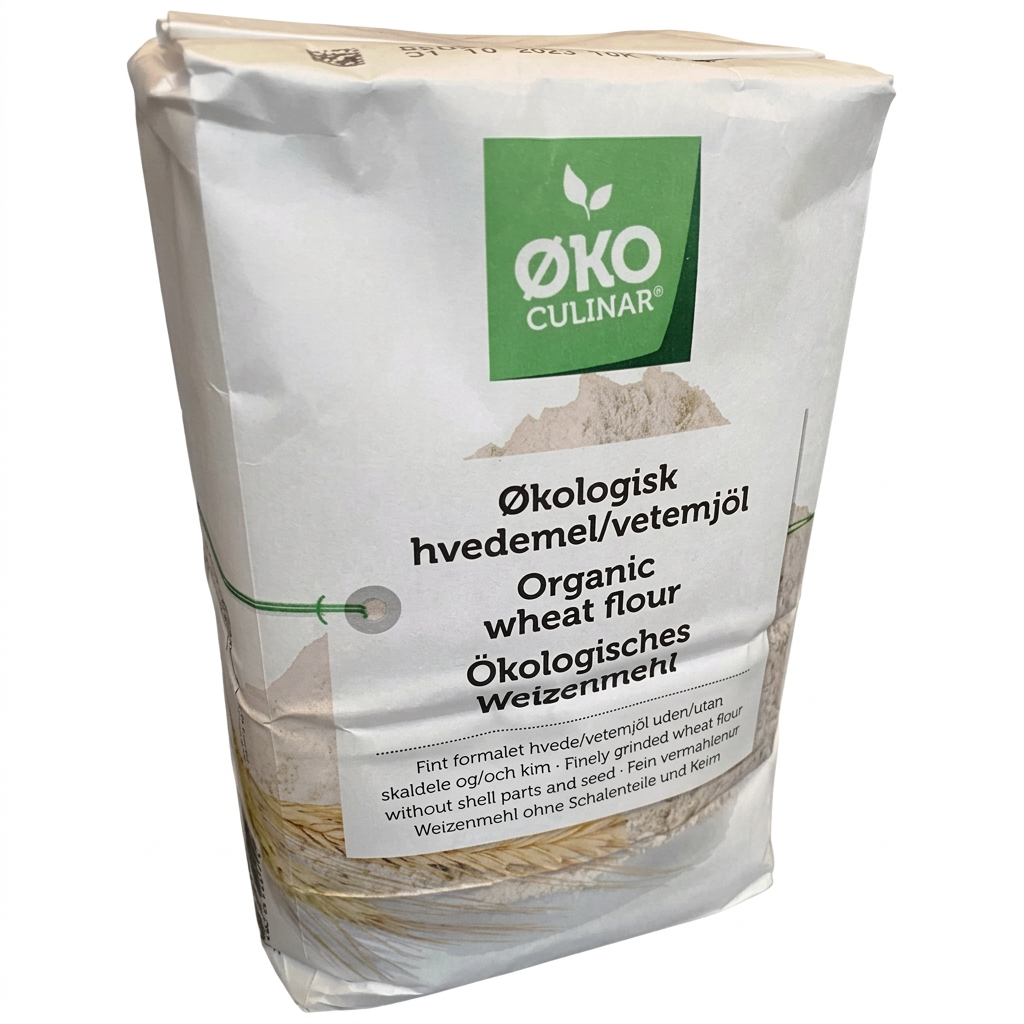 Hvedemel Øko Culinar, økologisk, 2 kg