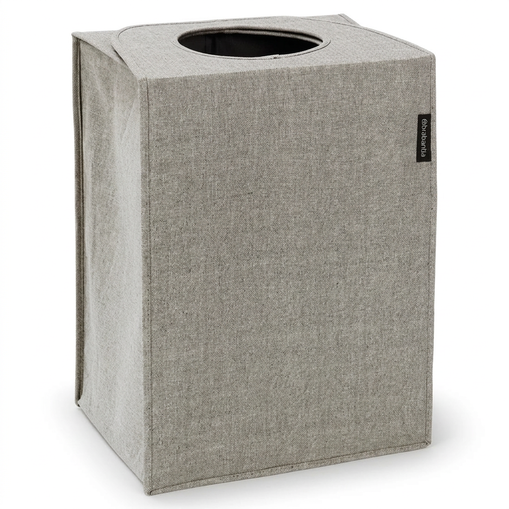 Vasketøjstaske Brabantia, rektangulær 55 liter, grå