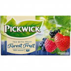 Pickwick Skovbær Forest Fruit, æske med 20 tebreve, fritlagt på hvid baggrund