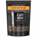 Café Noir Medium instant kaffe i 240 g Big Pack-pose på hvid baggrund