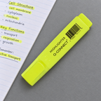 Gul Q-Connect highlighter ved fremhævede studienoter, genereret miljøbillede