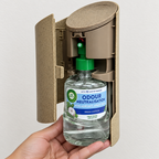 Kontrol af AirWick Fresh Cotton-refill i dispenser