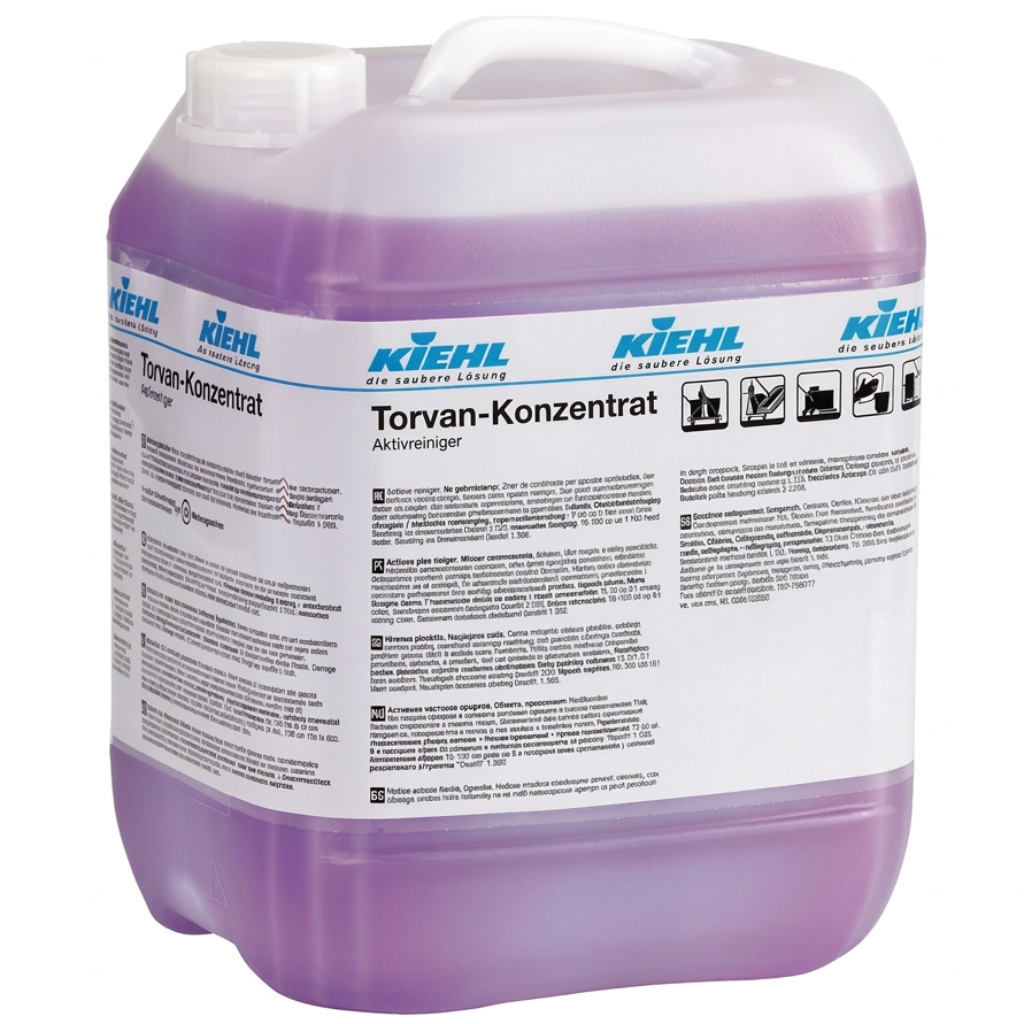 Kiehl Torvan-Koncentrat 10 L violet dunk med hvidt låg på hvid baggrund, forbedret produktfoto
