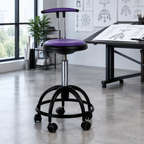 Ballet 325 med T-ryg og hjul i designstudio, stemningsillustration