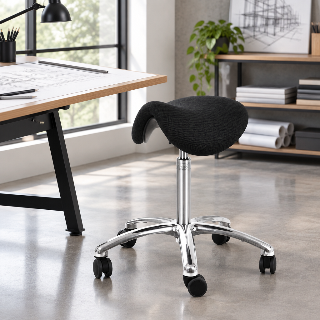 Klinik 600 Runner i designstudio, stemningsillustration