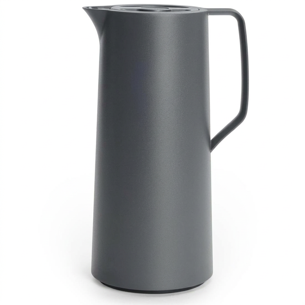Tefal Motiva termokande i antracit, 1 liter, på hvid baggrund