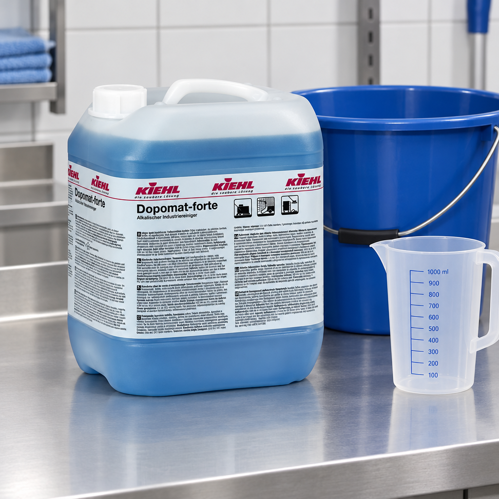 Kiehl Dopomat-forte 10 L ved spand og målekande