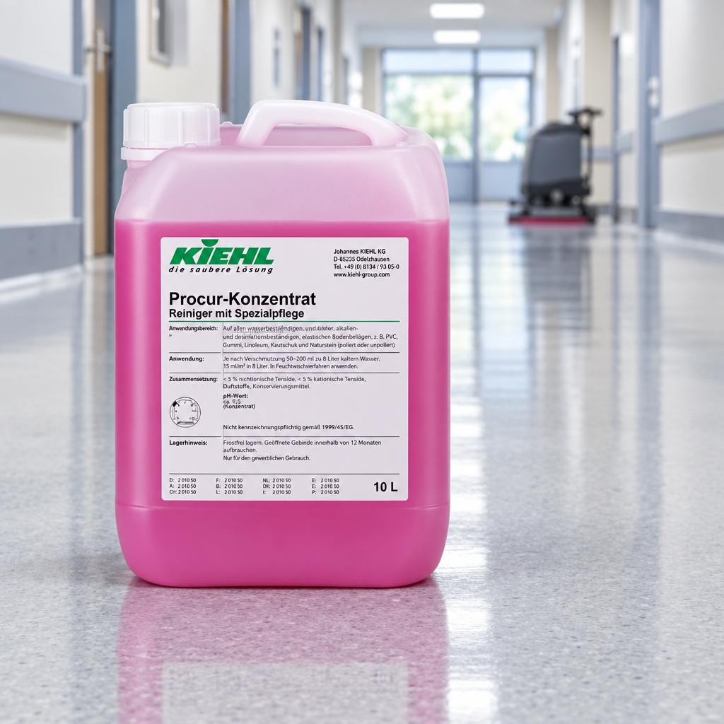 Kiehl Procur-Koncentrat 10 L i institutionsgang, stemningsbillede