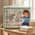 REMA 1000 X-Large 6 blepose ved hjemmets pusleplads med håndklæder i solskin, stemningsbillede.