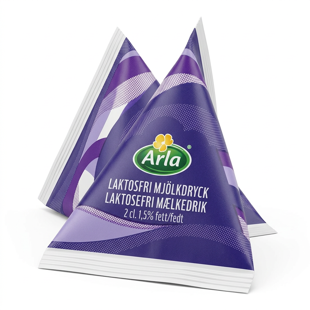 Produktillustration af Arla laktosefri portionsmælk med 1,5 % fedt