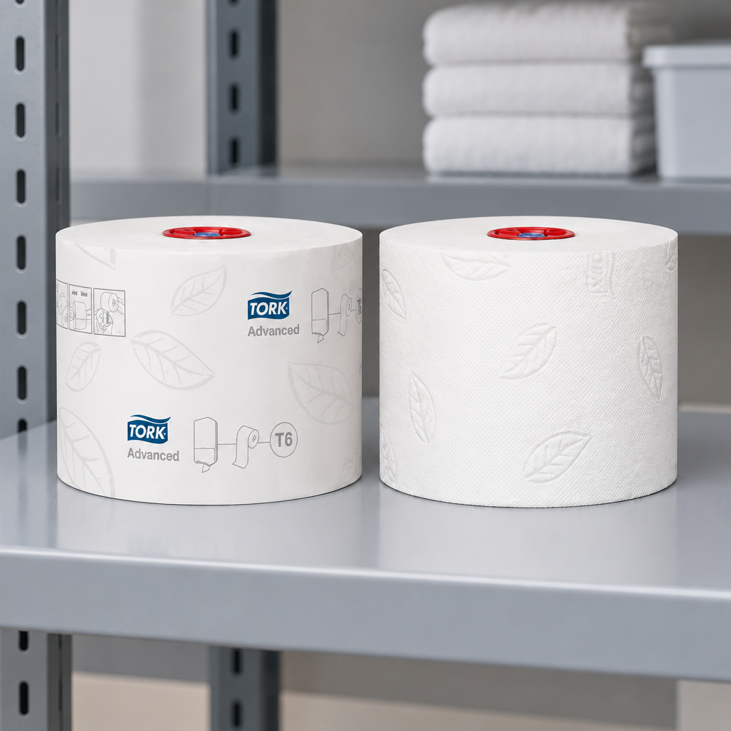 Tork T6 127530-reserveruller på tør depotplads
