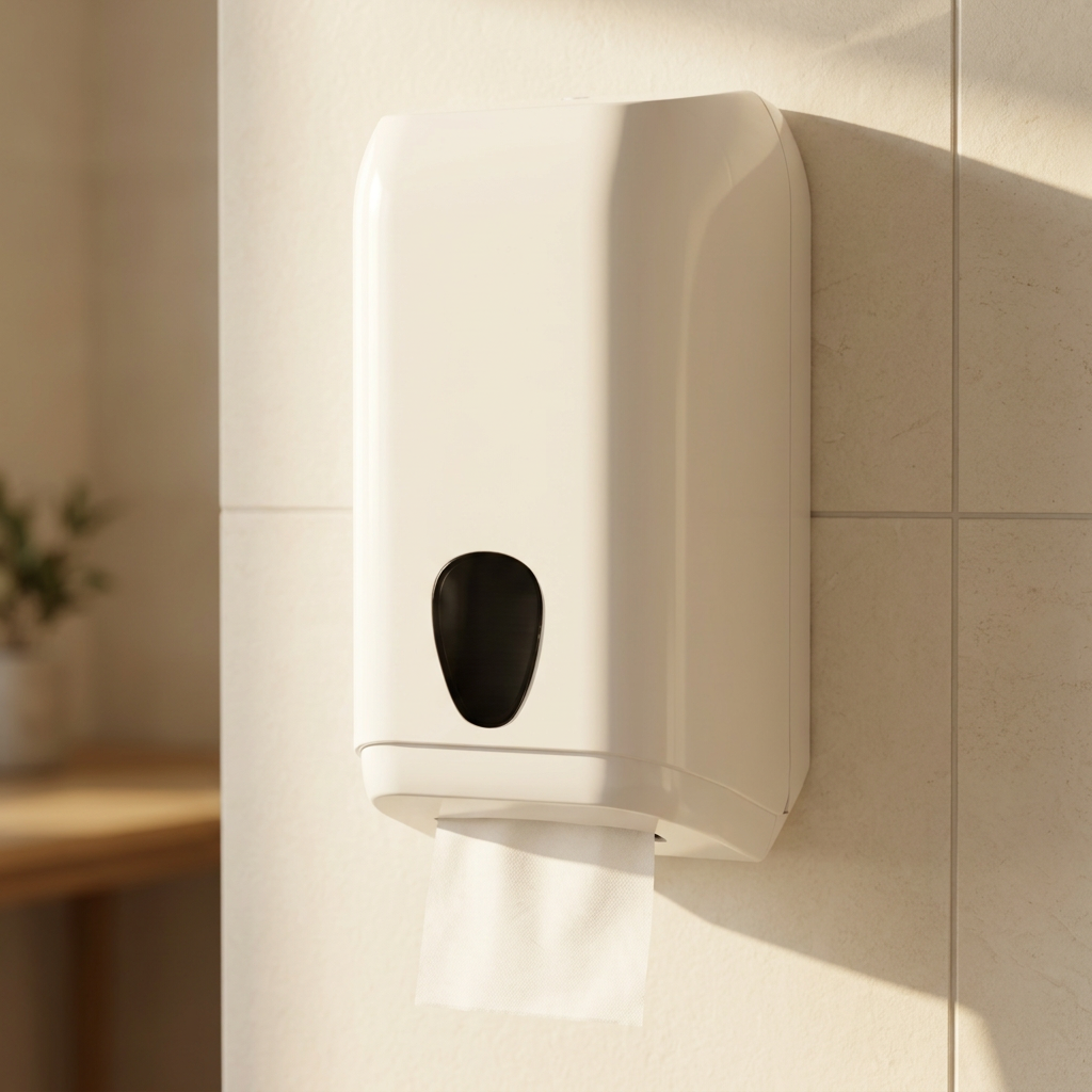 Katrin 92582 næsepapirsdispenser, stemningsbillede til venteområde